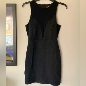 Lulus LBD mini with mesh plunge